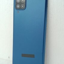 TAMPA SAMSUNG A12 COM LENTE BLUE