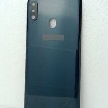 TAMPA SAMSUNG A20S COM LENTE GREEN