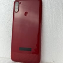 TAMPA SAMSUNG COM LENTE A11 RED