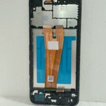 TELA SAMSUNG A04 COM ARO ORIGINAL ORI PRETO