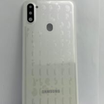 TAMPA SAMSUNG A11 COM LENTE BRANCA