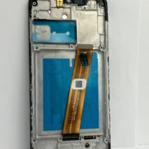 TELA SAMSUNG A01 A015M PRETA COM ARO ORIGINAL