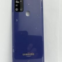 TAMPA SAMSUNG A21S COM LENTE BLUE
