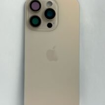 TAMPA IPHONE 16 PRO DOURADA COMPLETA