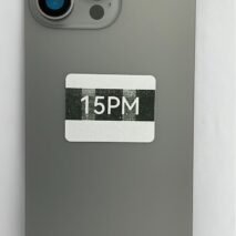 TAMPA IPHONE 15 PRO MAX TITANIO COMPLETA C/ NFC